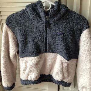 Girls Patagonia Cornice Grey Los Gatos Hoody Pullover